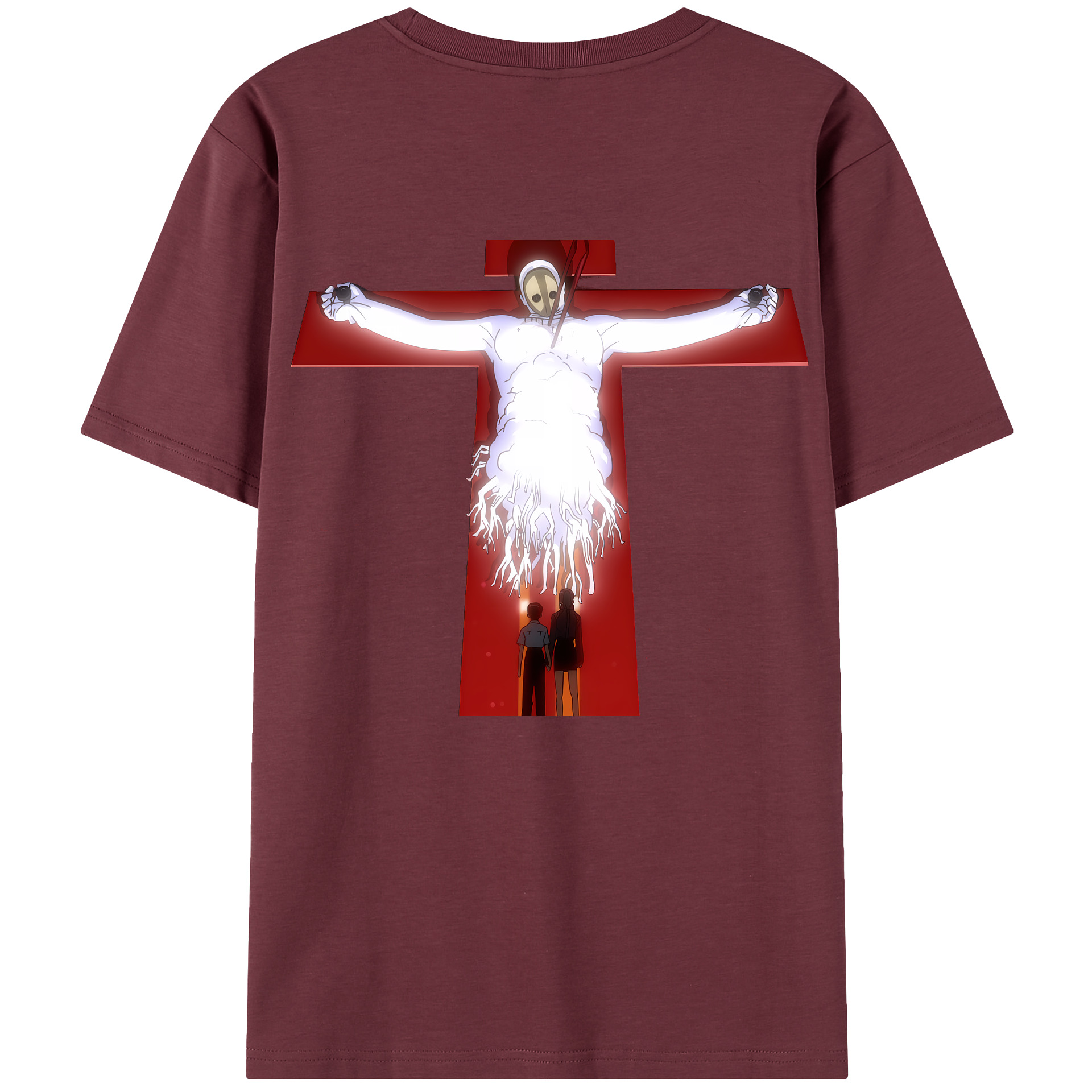 （画像用） EVA 新世紀エヴァンゲリオン 綿100％半袖Tシャツ（背面プリント）